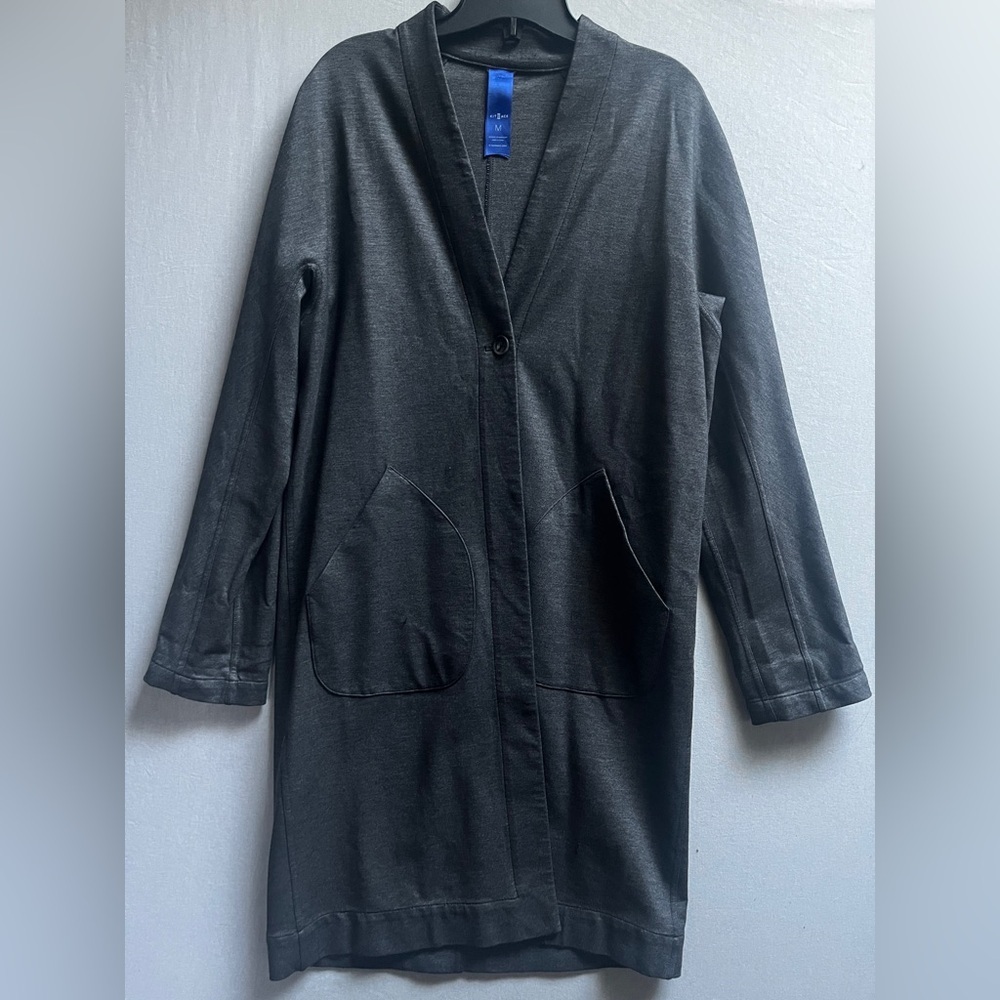 Kit and Ace Cashmere Tencel Blend Cardigan Jacket Open Front M